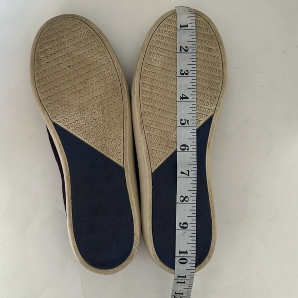 Rothy's The Original Sneaker Women’s Fig Python Purple Slip On Shoes- Size 9.5 - Picture 3 of 6